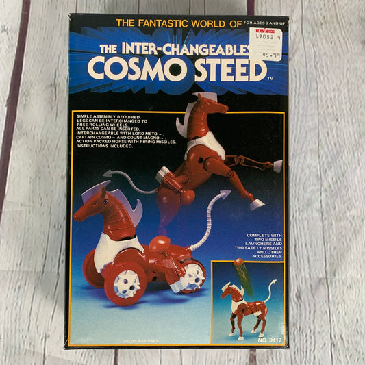 Cosmo Steed from The Inter-Changeables, opened, 1985, Hourtoy