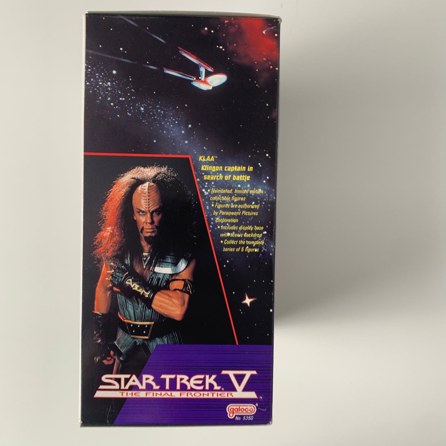 Klaa, Star Trek V The Final Frontier figure, 1989, Galoob