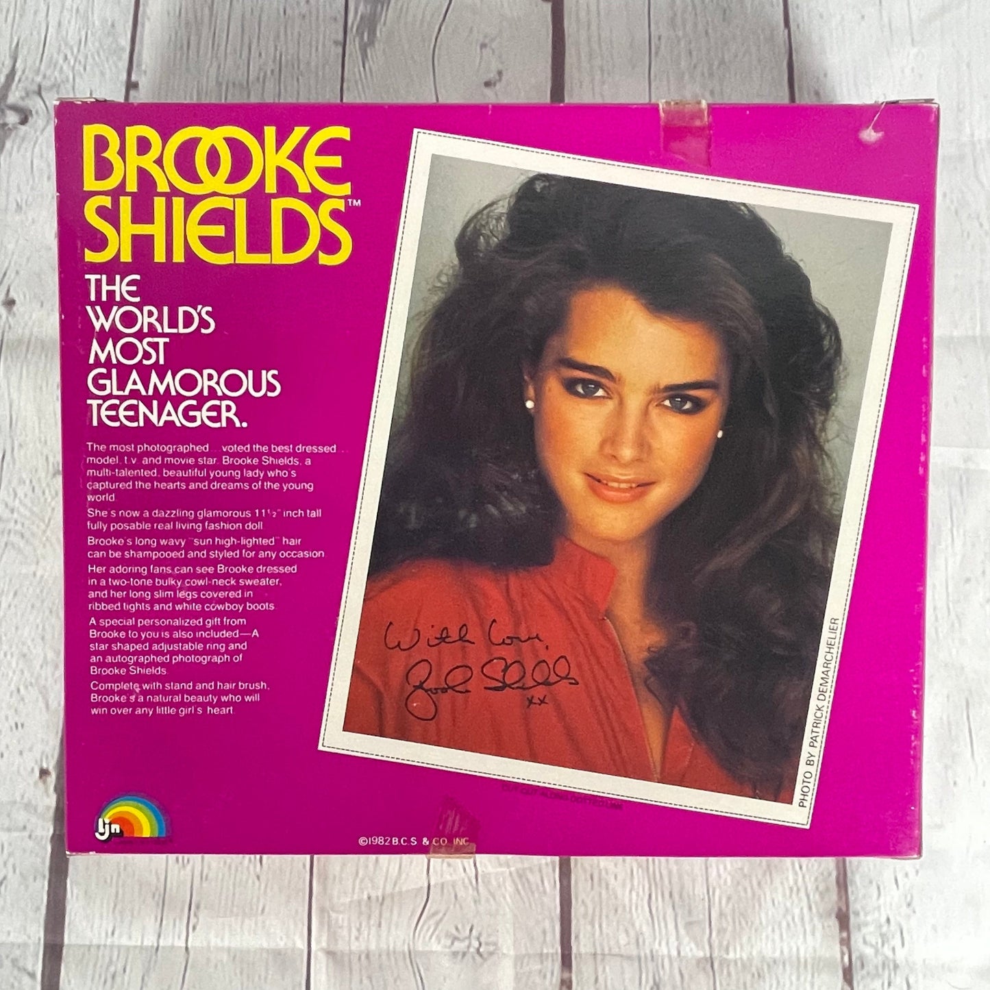 Brooke Shields Doll, red top, unopened, 1982, LJN