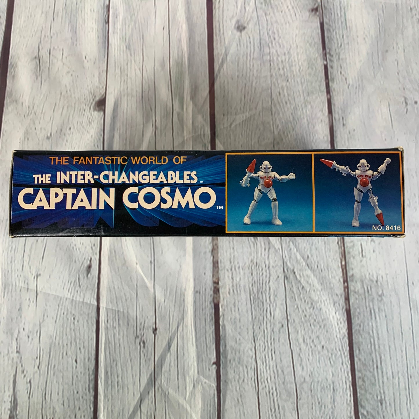 Captain Cosmo, The Inter-Changeables, Unopened, 1985, Hourtoy