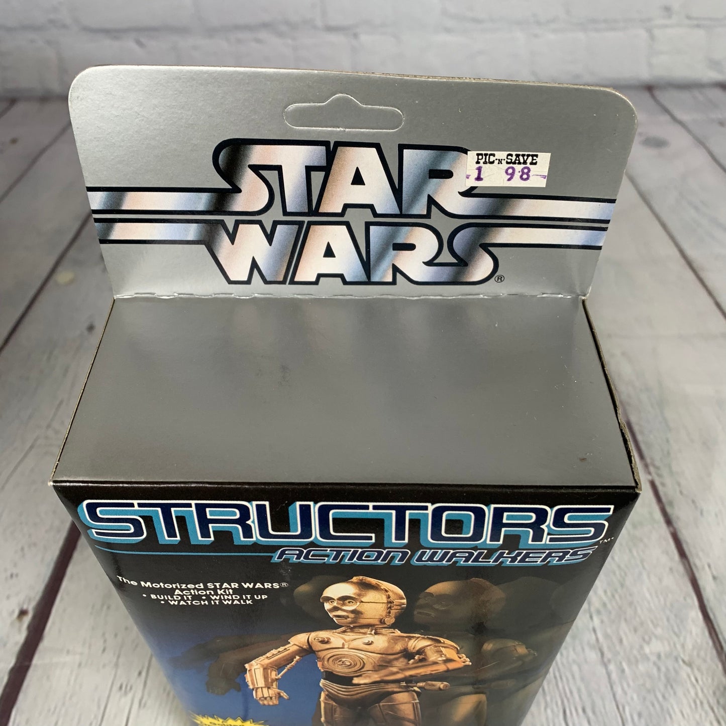 C-3PO, Structors Action Walkers, Star Wars, unopened, 1984, MPC