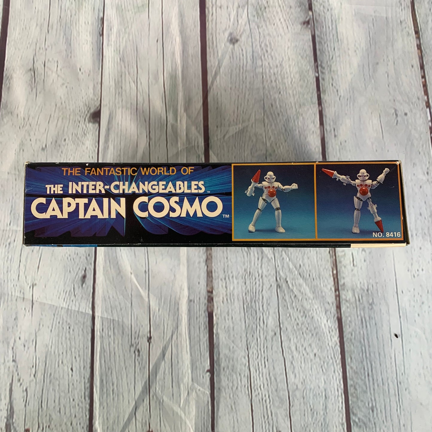 Captain Cosmo, The Inter-Changeables, Unopened, 1985, Hourtoy