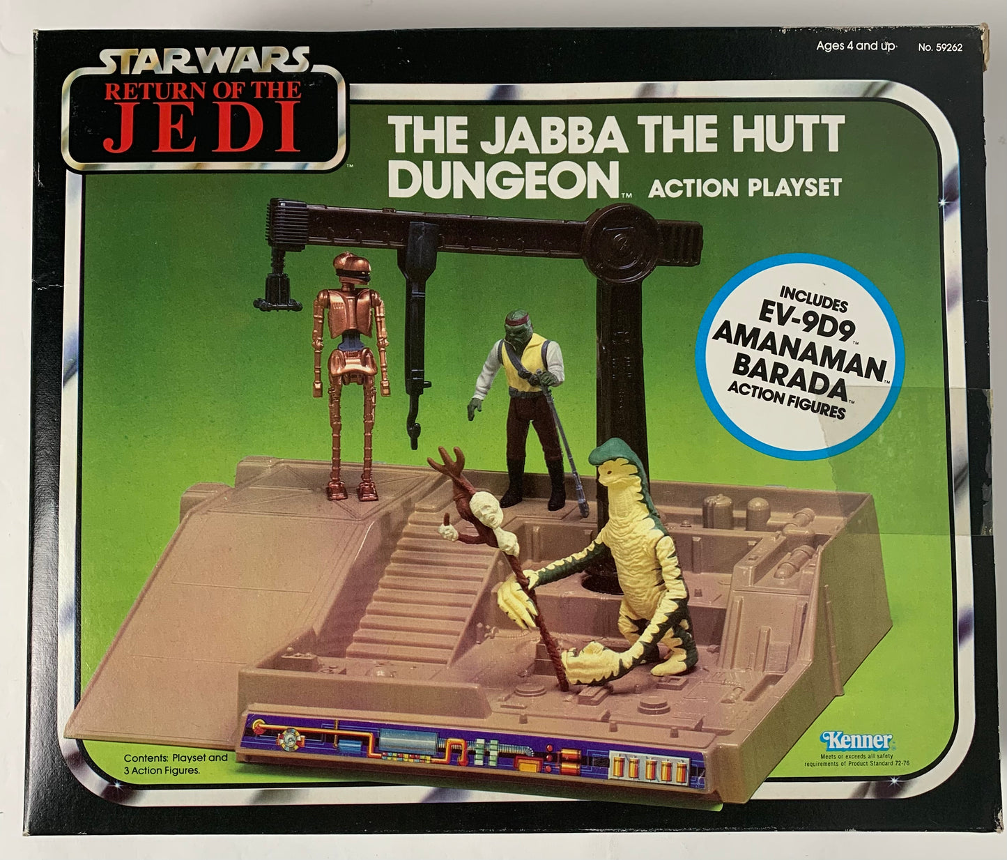 The Jabba The Hutt Dungeon, Star Wars, Return of the Jedi, unopened, 1984, Kenner