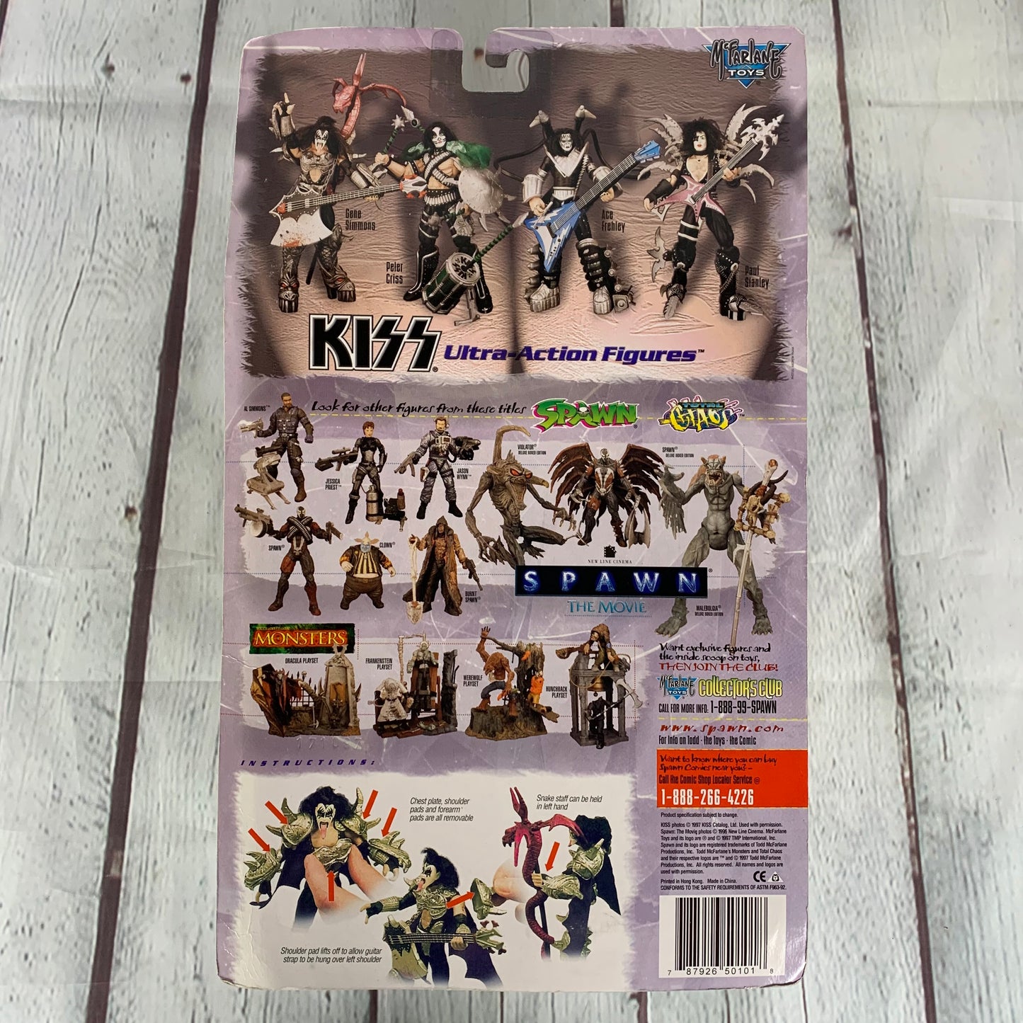 Gene Simmons, KISS, 1997, McFarlane Toys