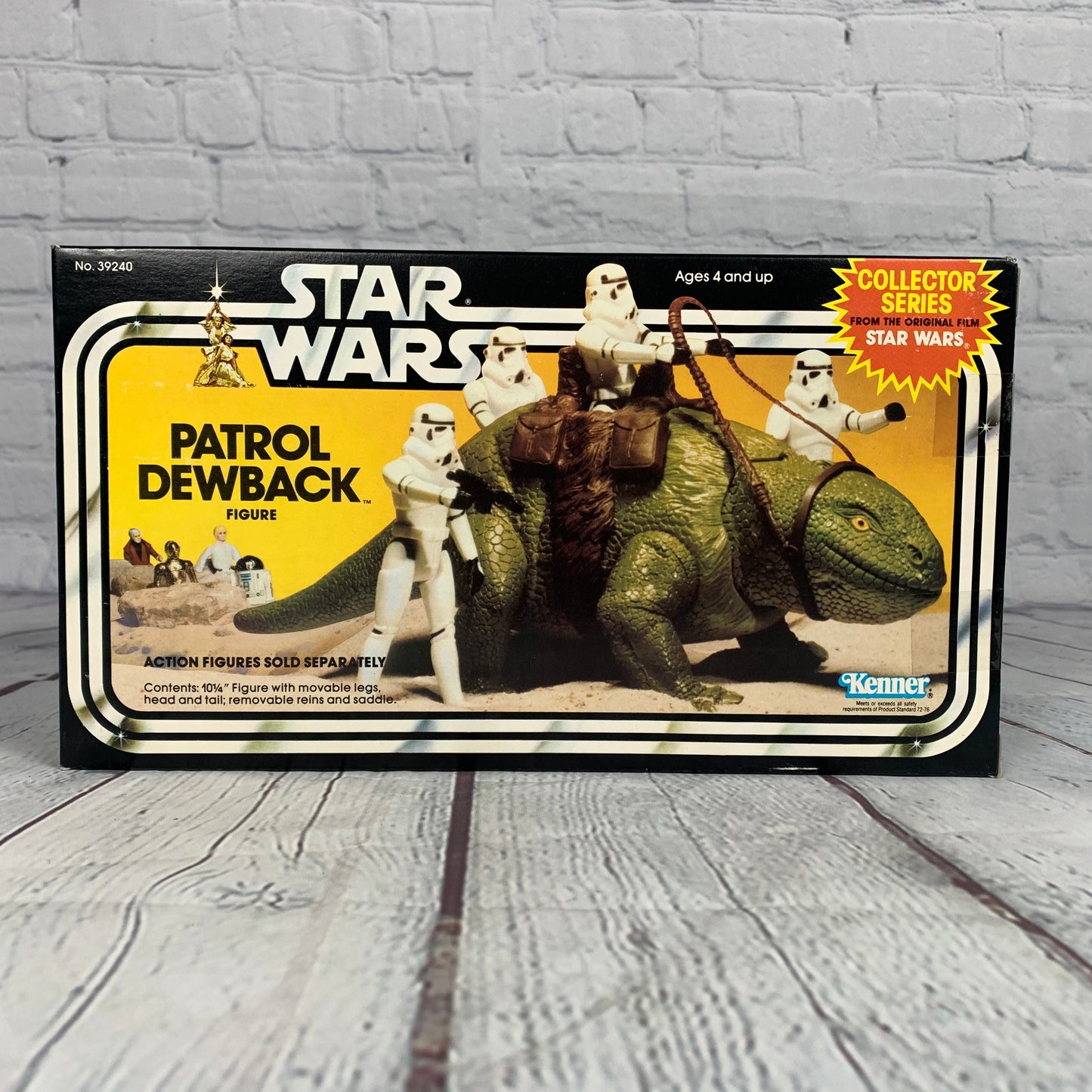 Patrol Dewback, Star Wars, unopened, near-mint box, 1983, Kenner