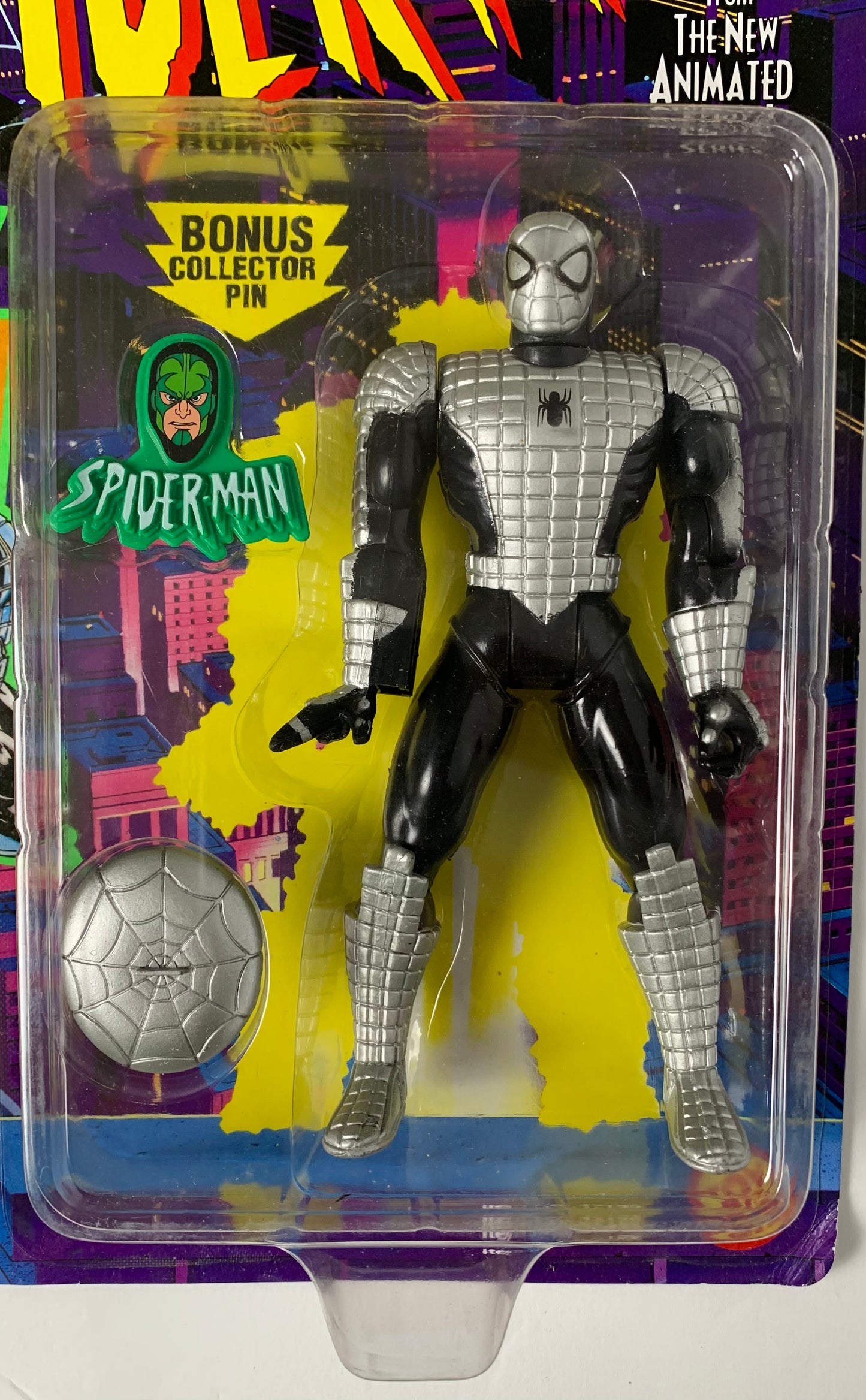 Spider-man in Spidey Armor from Marvel, 1994 , Toy Biz