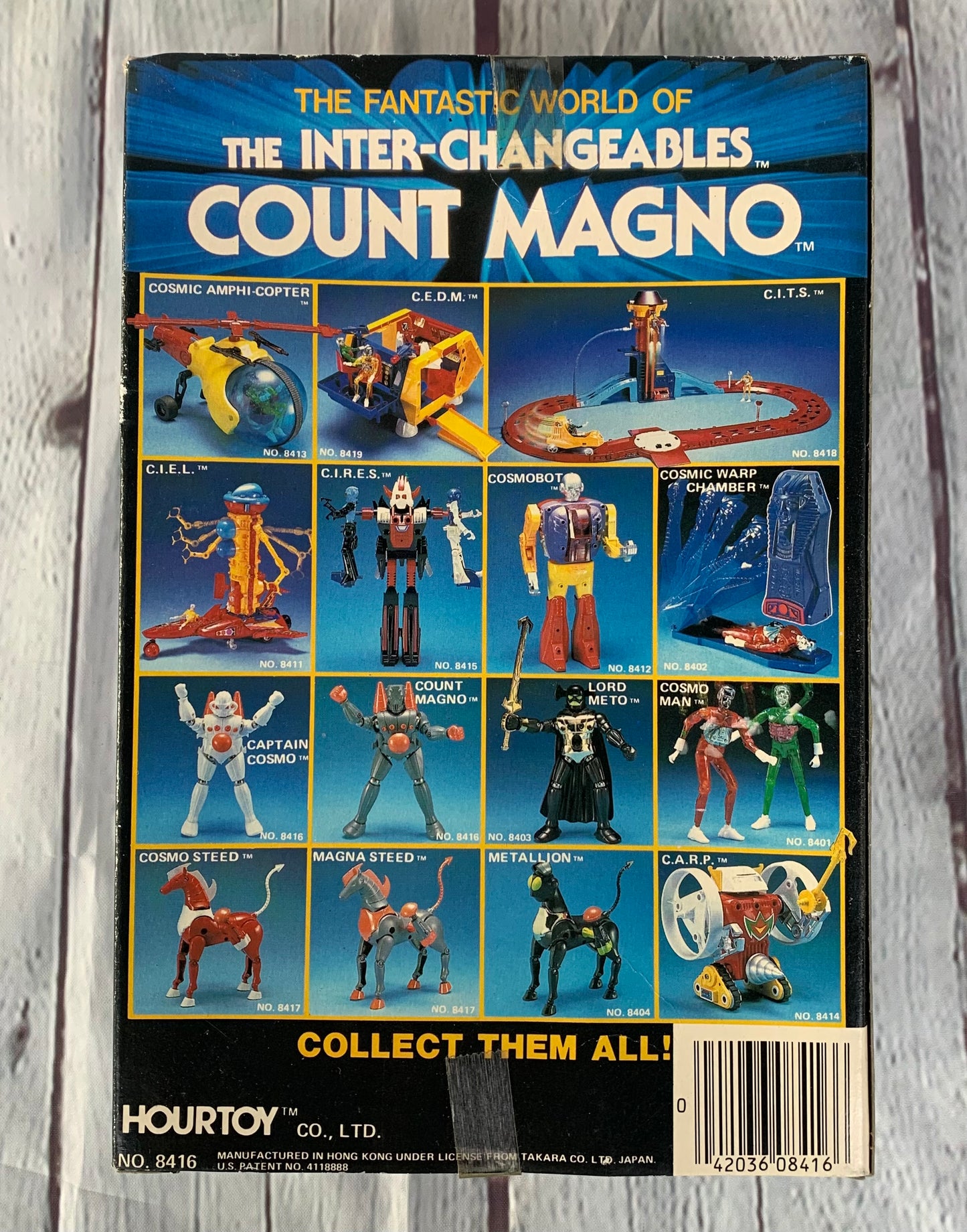 Count Magno, The Inter-Changeables, Unopened, 1985, Hourtoy