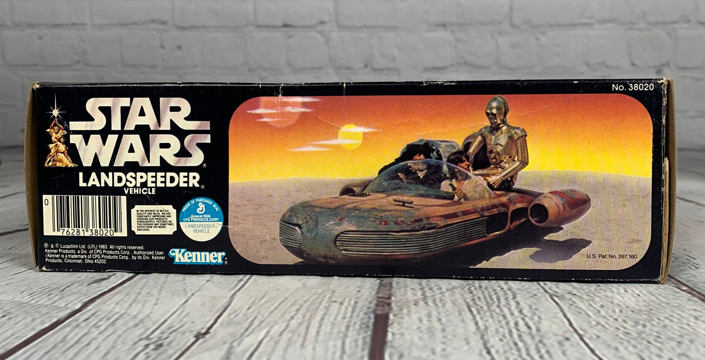 Landspeeder, Star Wars Collector Series, opened, lightly used, 1983, Kenner