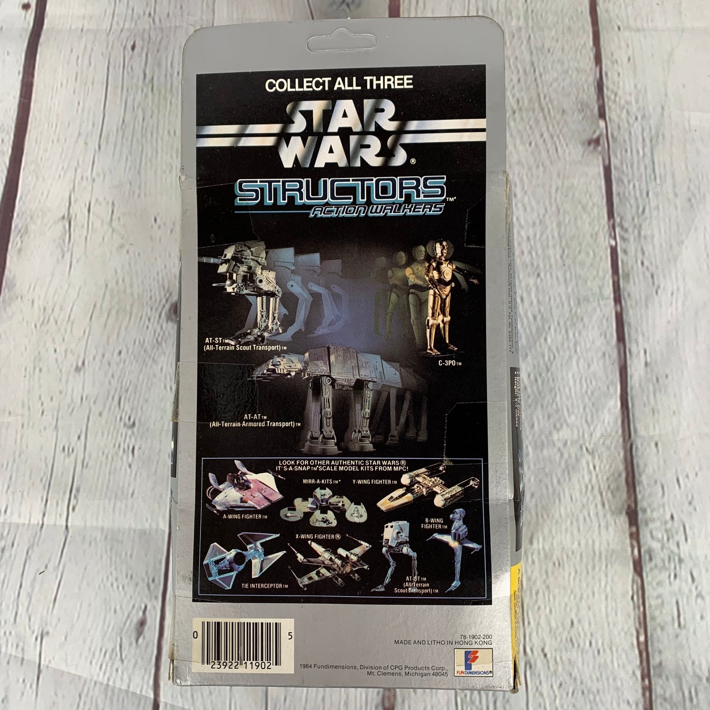 AT-AT, Structors Action Walkers, Star Wars, unopened, 1984, MPC