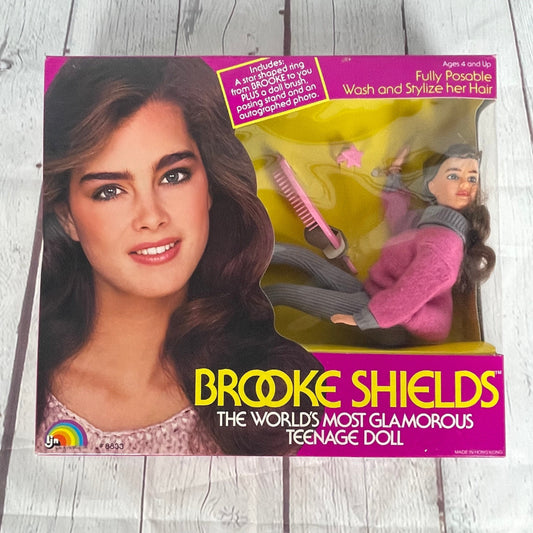 Brooke Shields Doll, red top, unopened, 1982, LJN