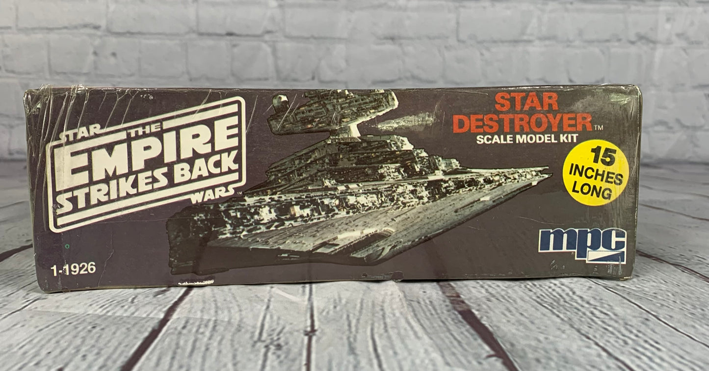 Star Destroyer Model, Star Wars, The Empire Strikes Back, sealed, 1980, MPC