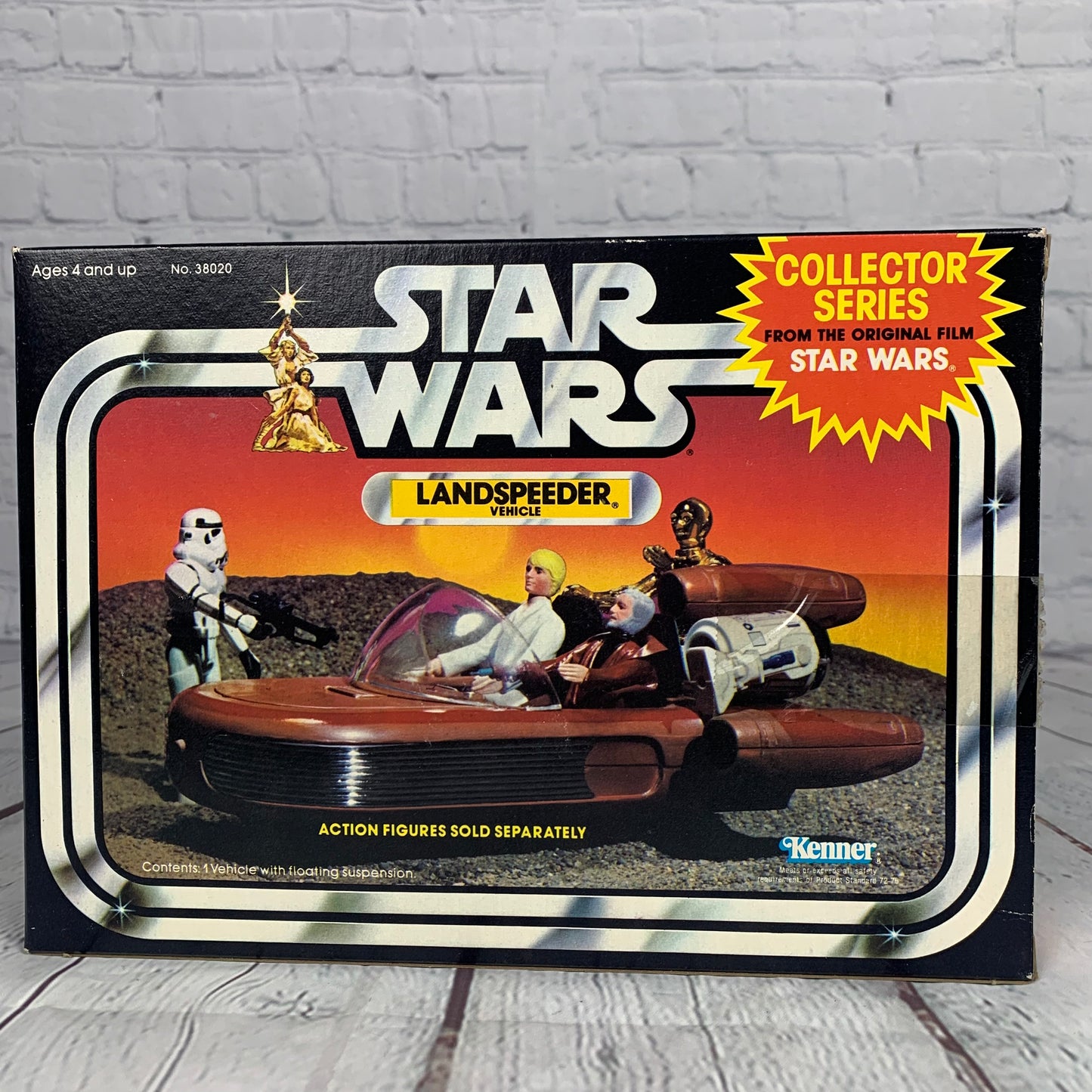 Landspeeder, Star Wars Collector Series, open, unused, mint, 1983, Kenner