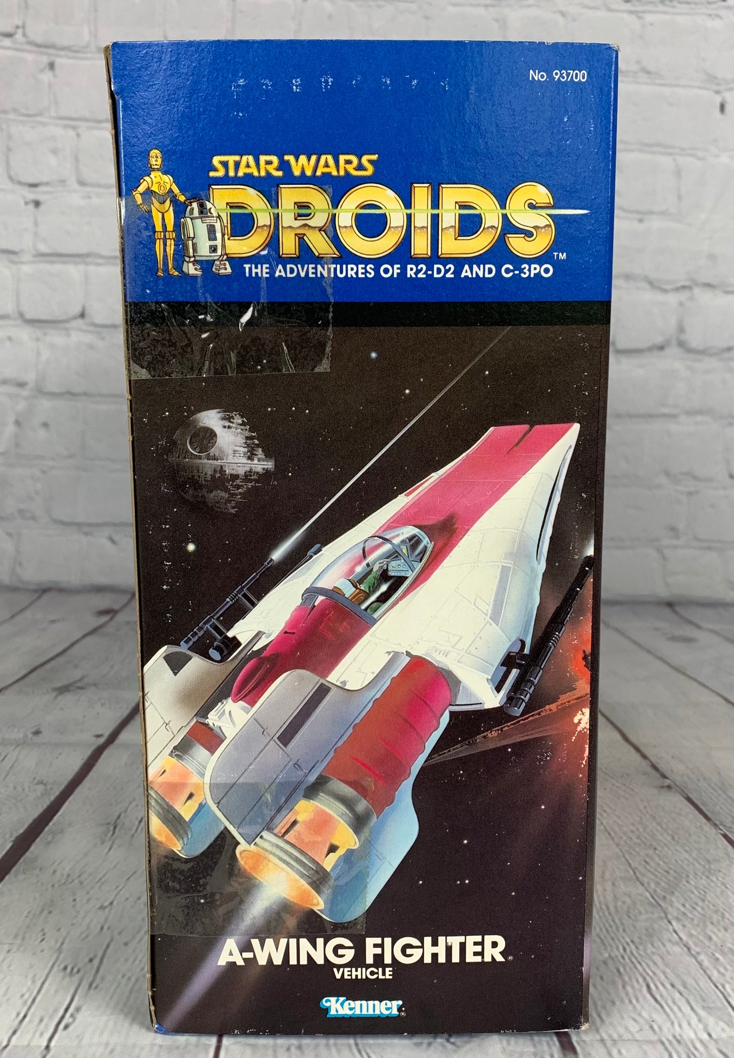 A-Wing Fighter, Star Wars, Droids, unopened, 1984, Kenner