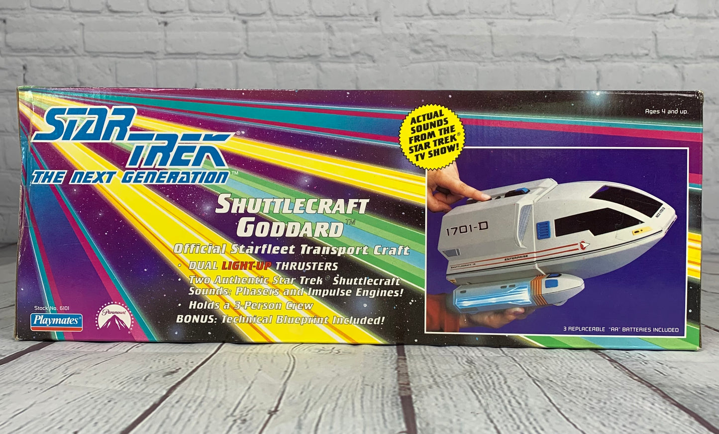 Shuttlecraft Goddard, Star Trek The Next Generation, 1992, Playmates