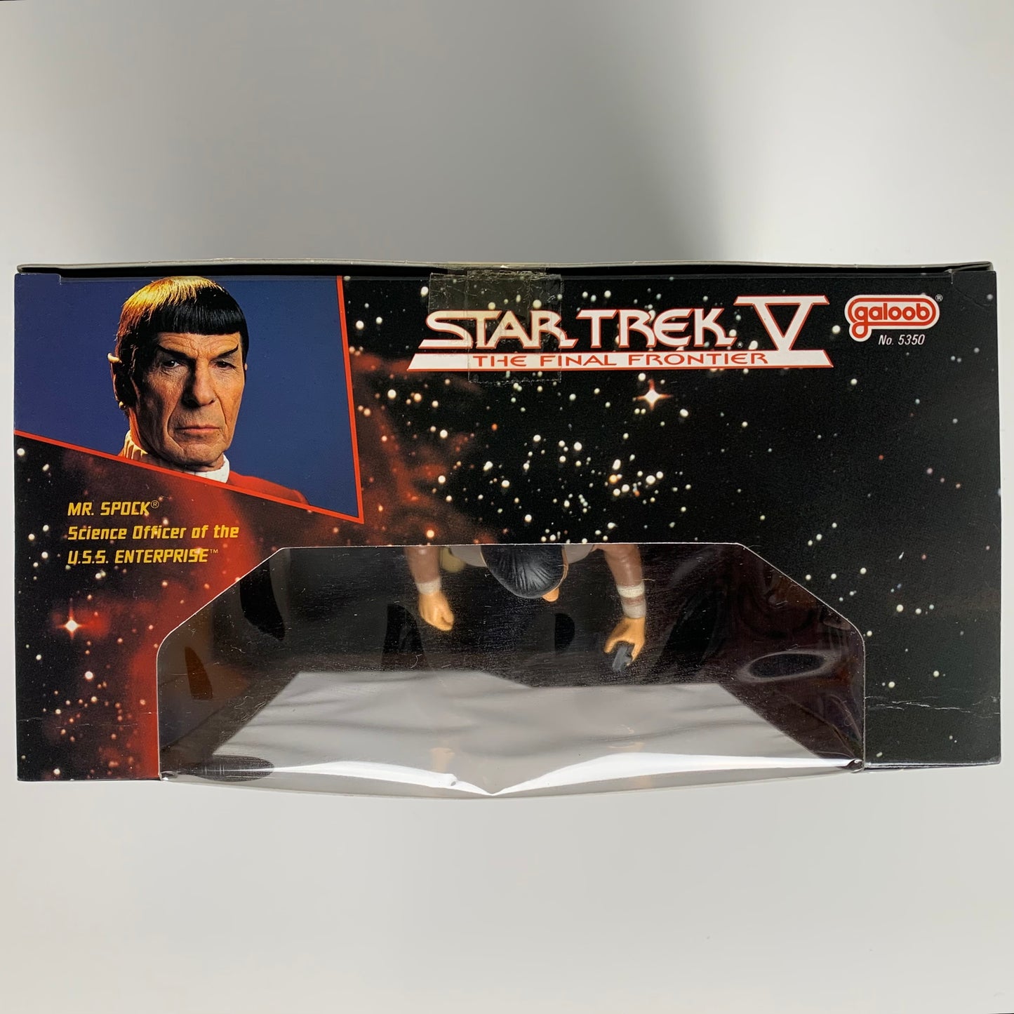 Mr. Spock, Star Trek V The Final Frontier figure, 1989, Galoob