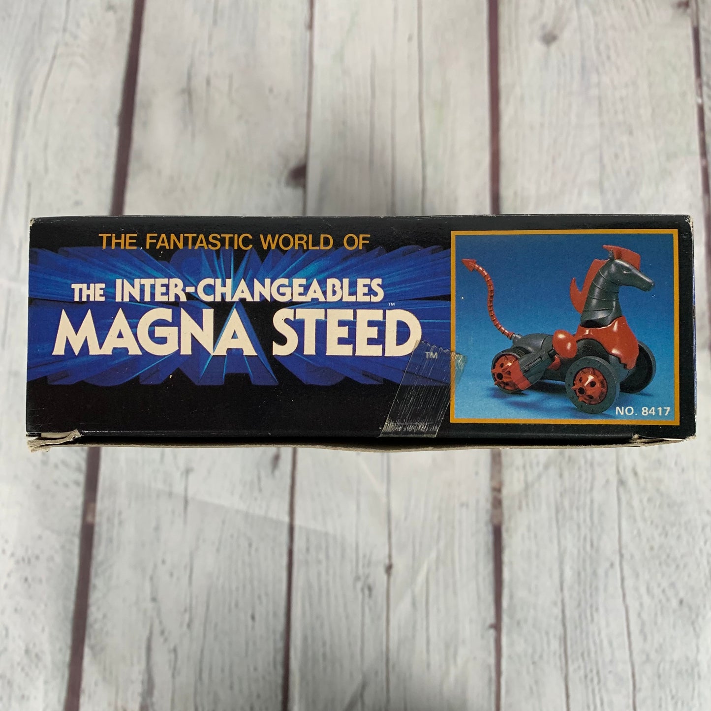 Magna Steed from The Inter-Changeables, opened, 1985, Hourtoy