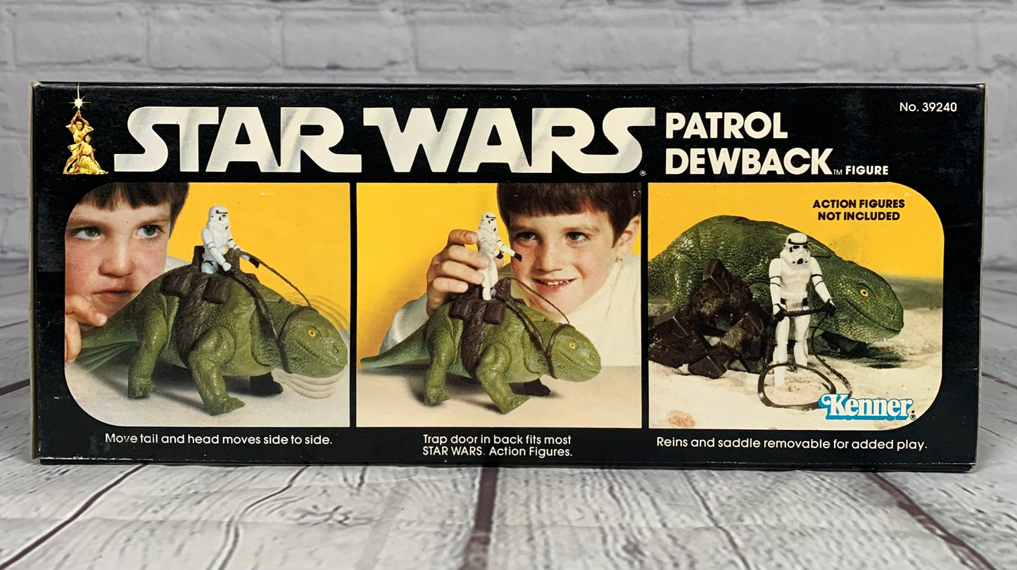 Patrol Dewback, Star Wars, unopened, near-mint box, 1983, Kenner