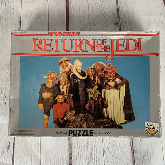 Return of the Jedi puzzle, Jabba’s Goons, Star Wars, 1983, Craft Master