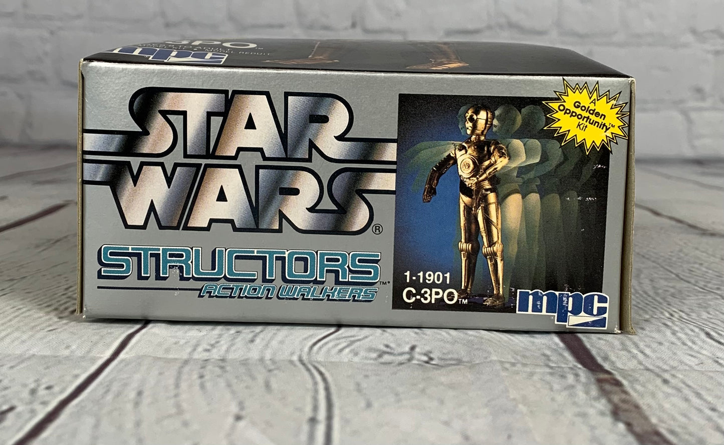 C-3PO, Structors Action Walkers, Star Wars, unopened, 1984, MPC