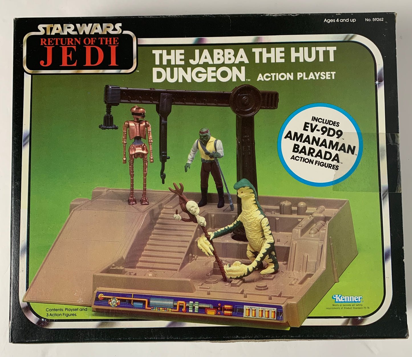 The Jabba The Hutt Dungeon, Star Wars, Return of the Jedi, unopened, 1984, Kenner