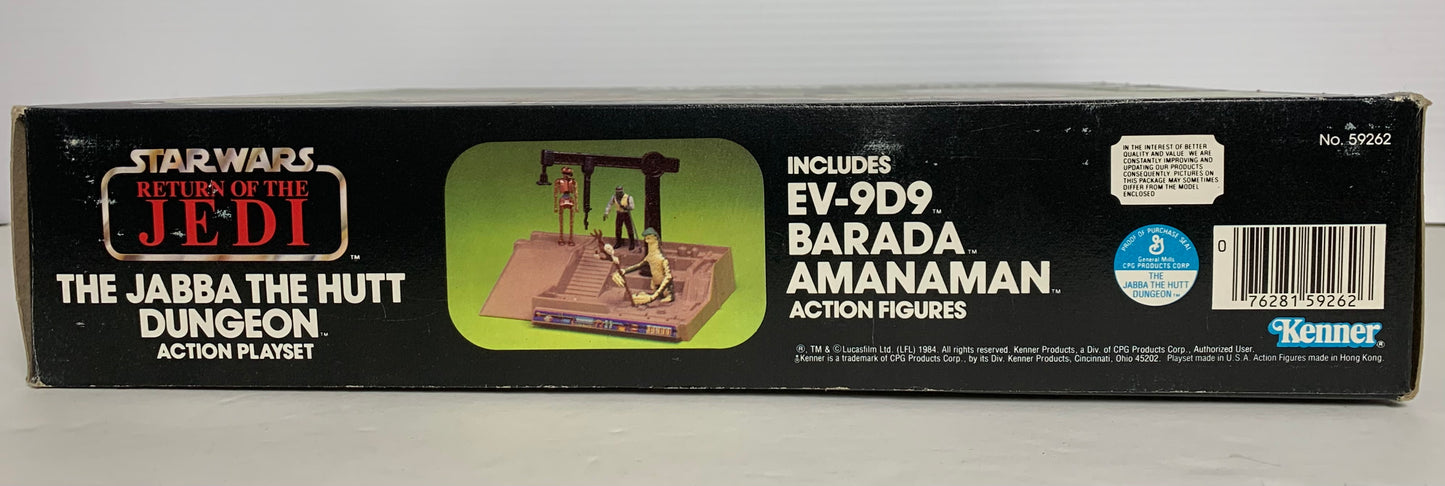 The Jabba The Hutt Dungeon, Star Wars, Return of the Jedi. opened, 1984, Kenner