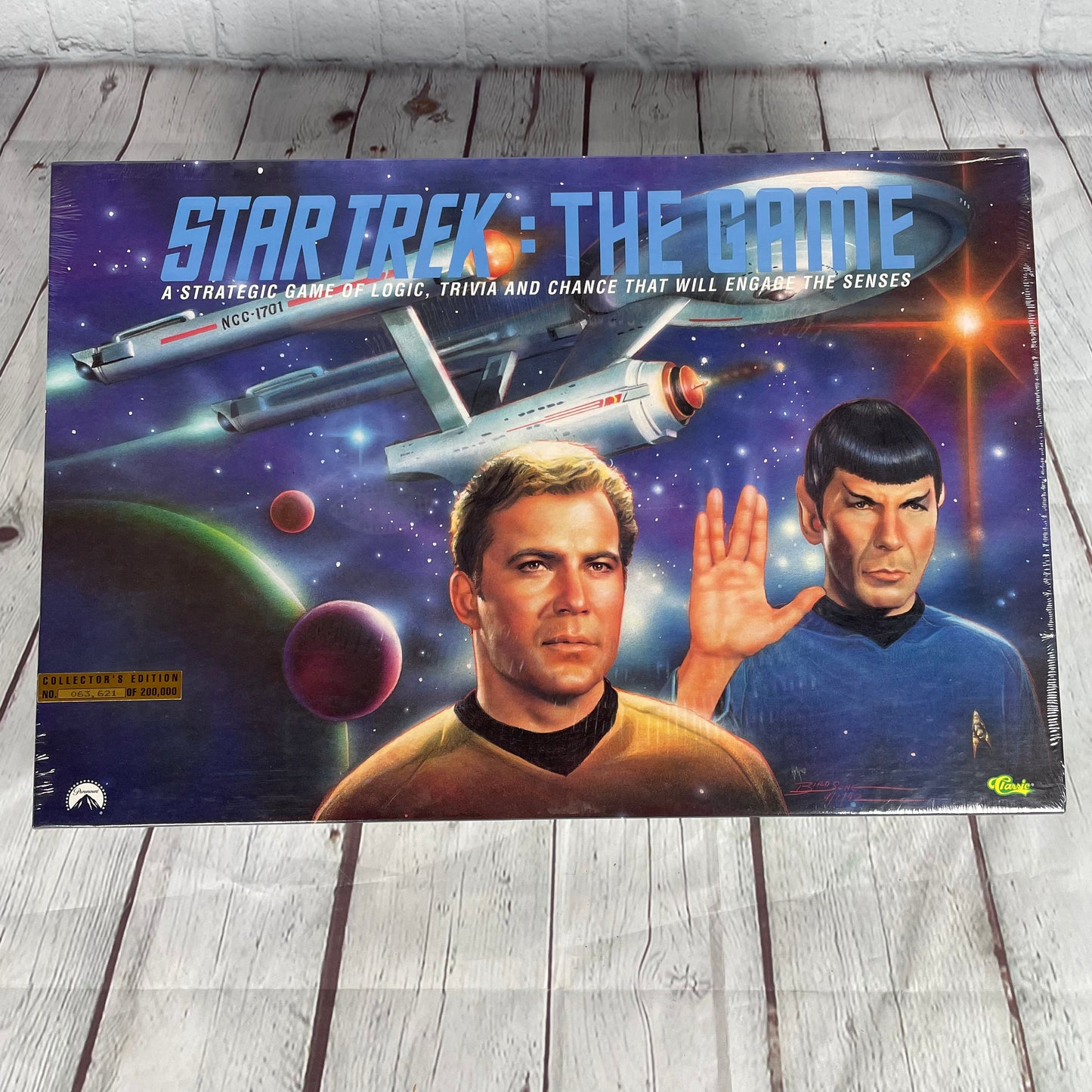 Star Trek : The Game, Collectors Edition, sealed, 1992, Paramount and Classic