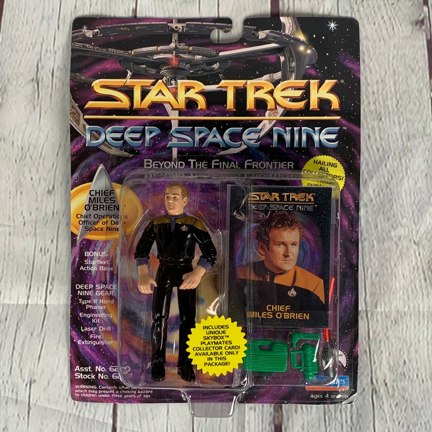 Chief Miles O’Brien, Star Trek Deep Space Nine, 1993, Playmates