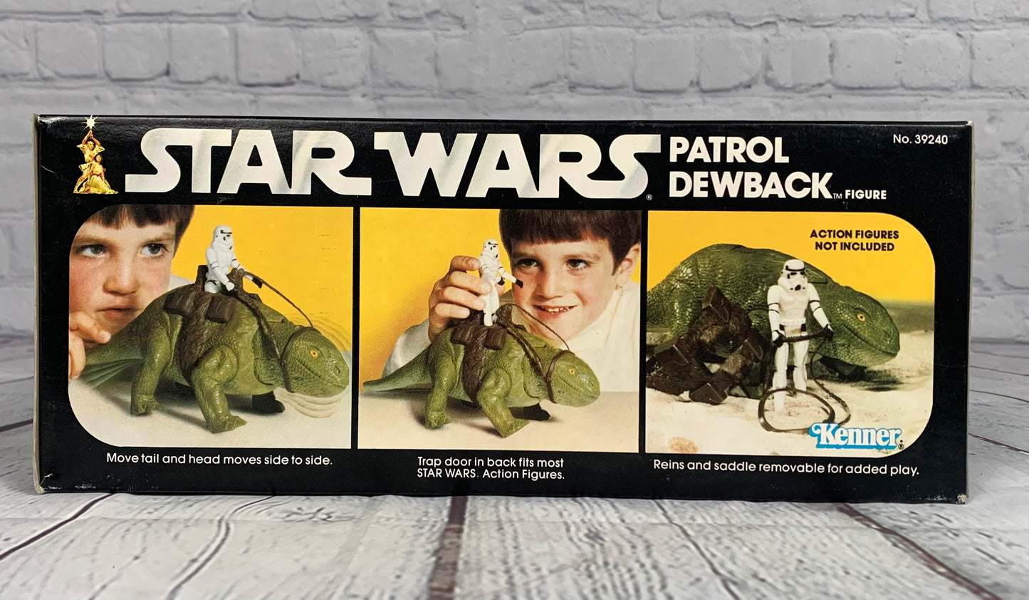 Patrol Dewback, Star Wars, unopened, near-mint box, 1983, Kenner