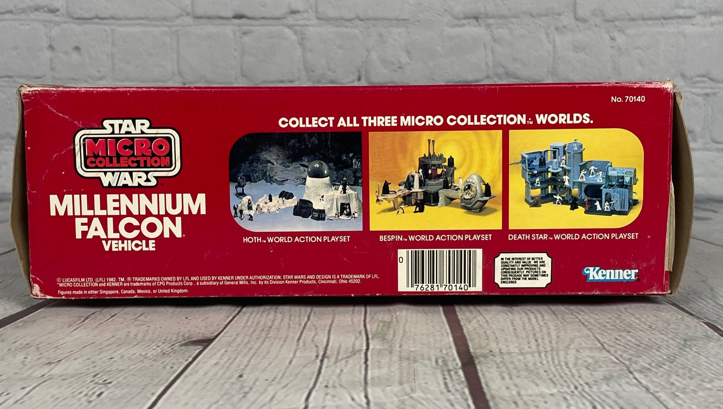 Millennium Falcon, Star Wars micro Collection, open-unused, 1982, Kenner