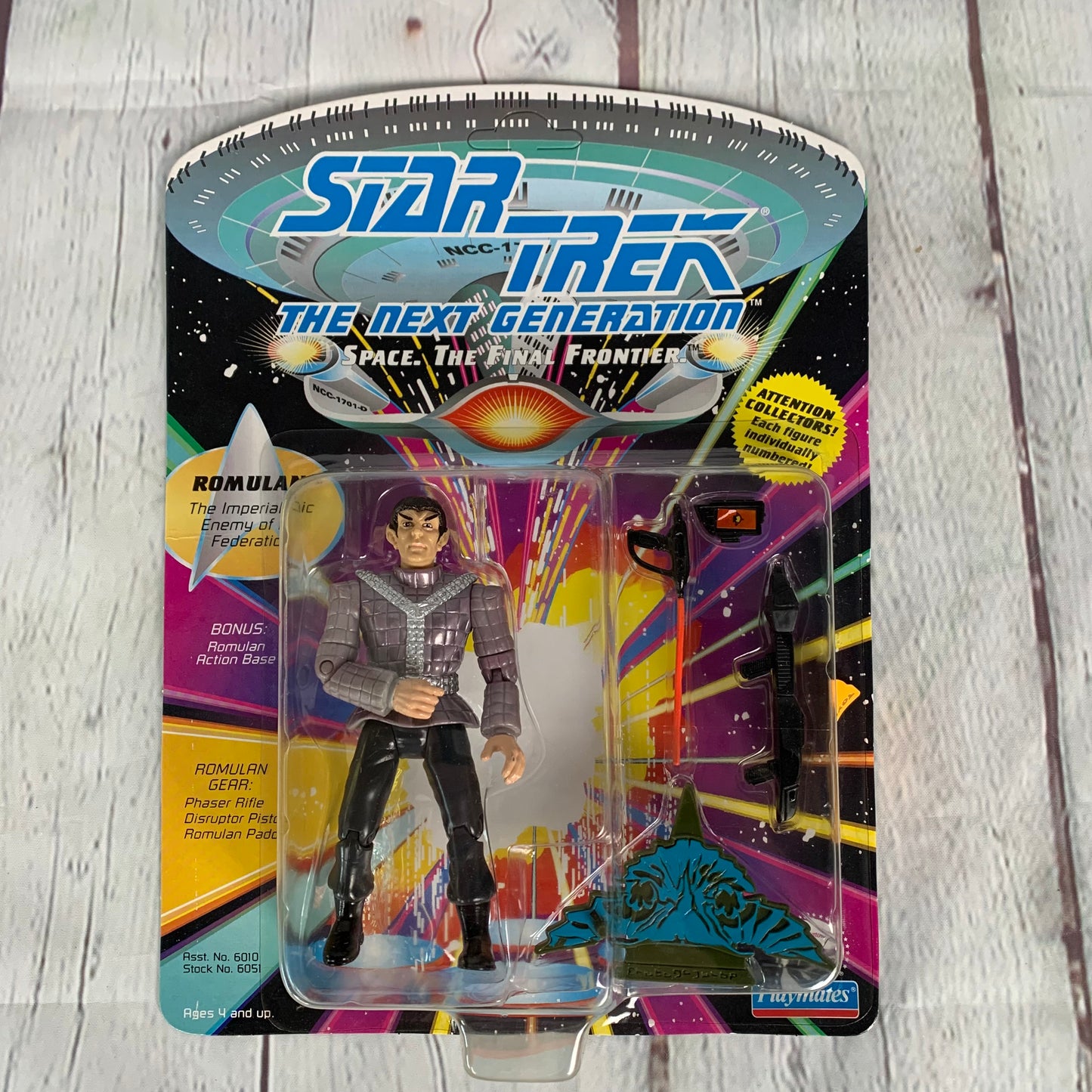 Romulan, Star Trek The Next Generation, 1992, Playmates