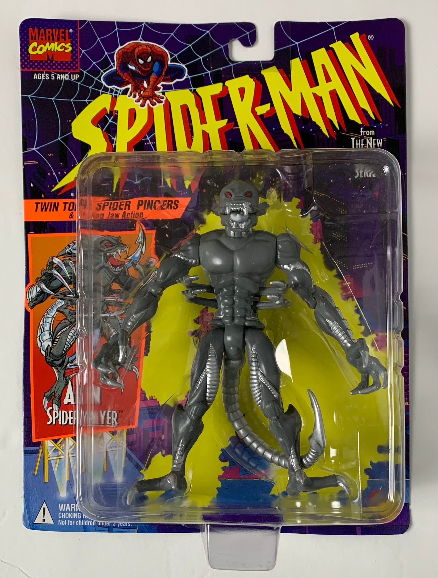 Alien Spider Slayer from Marvel's Spider-Man, 1994, Toy Biz