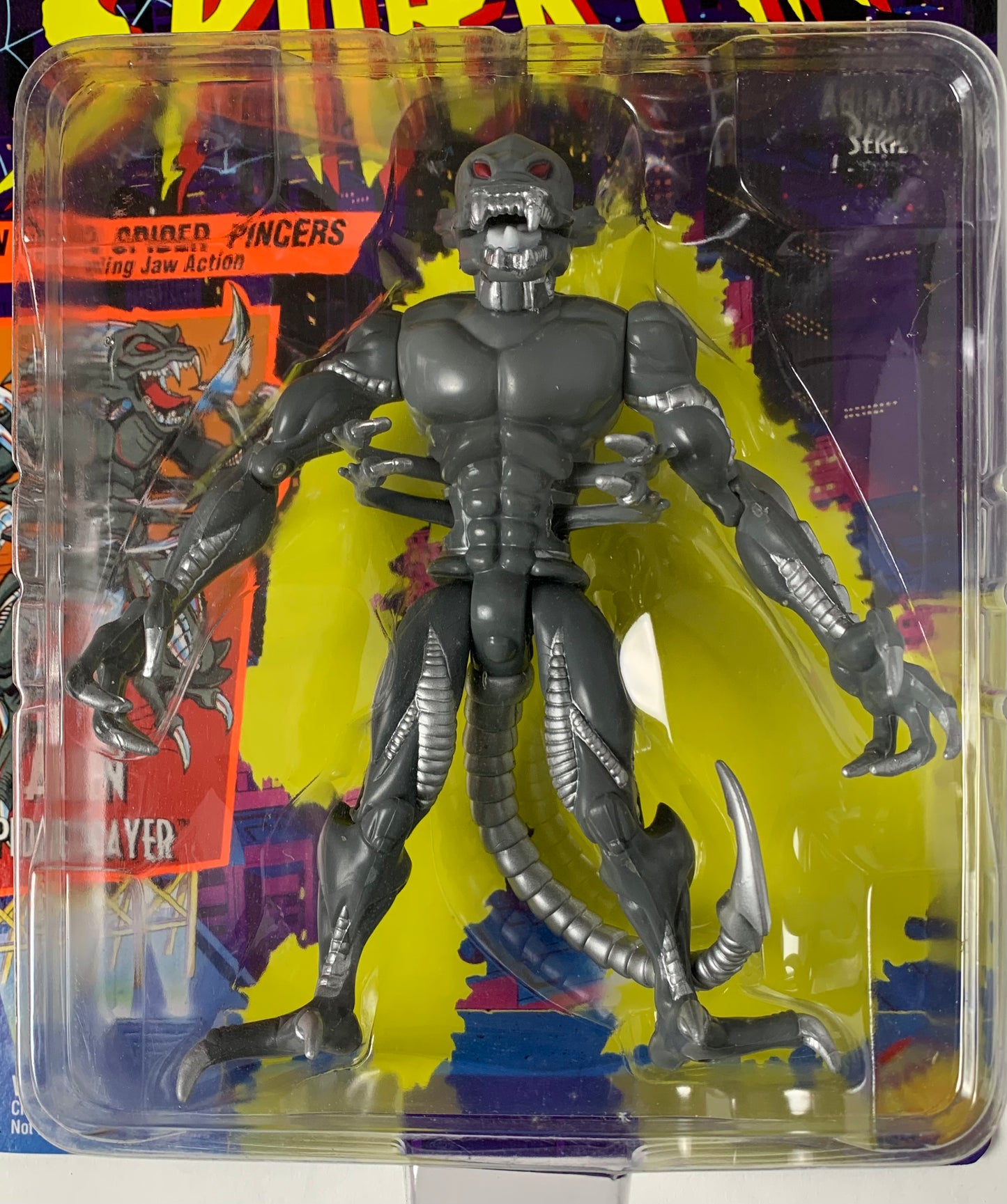 Alien Spider Slayer from Marvel's Spider-Man, 1994, Toy Biz