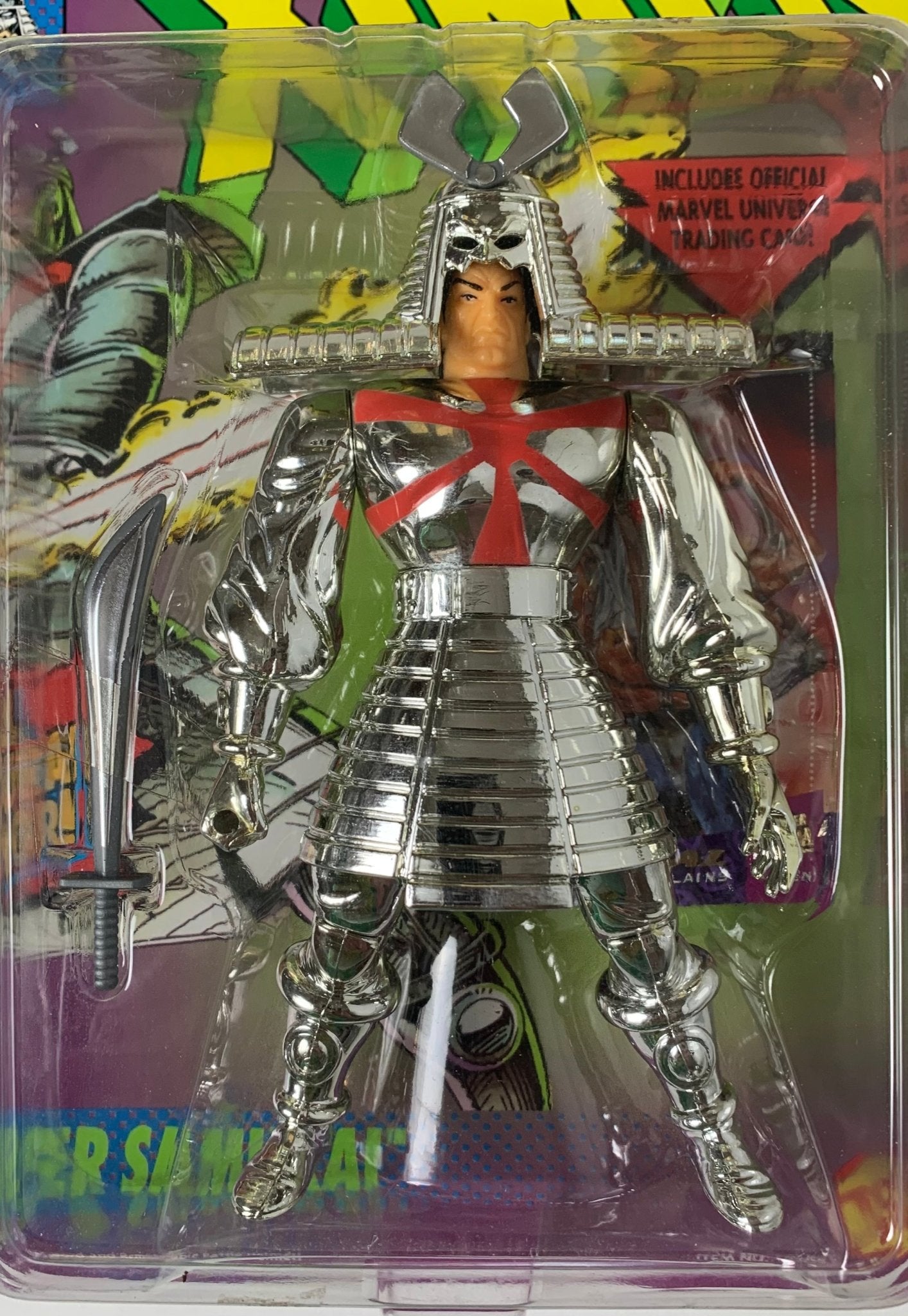 Silver Samurai from Marvel’s X-Men, 1994, Toy Biz - Jedi I Am Vintage Toys