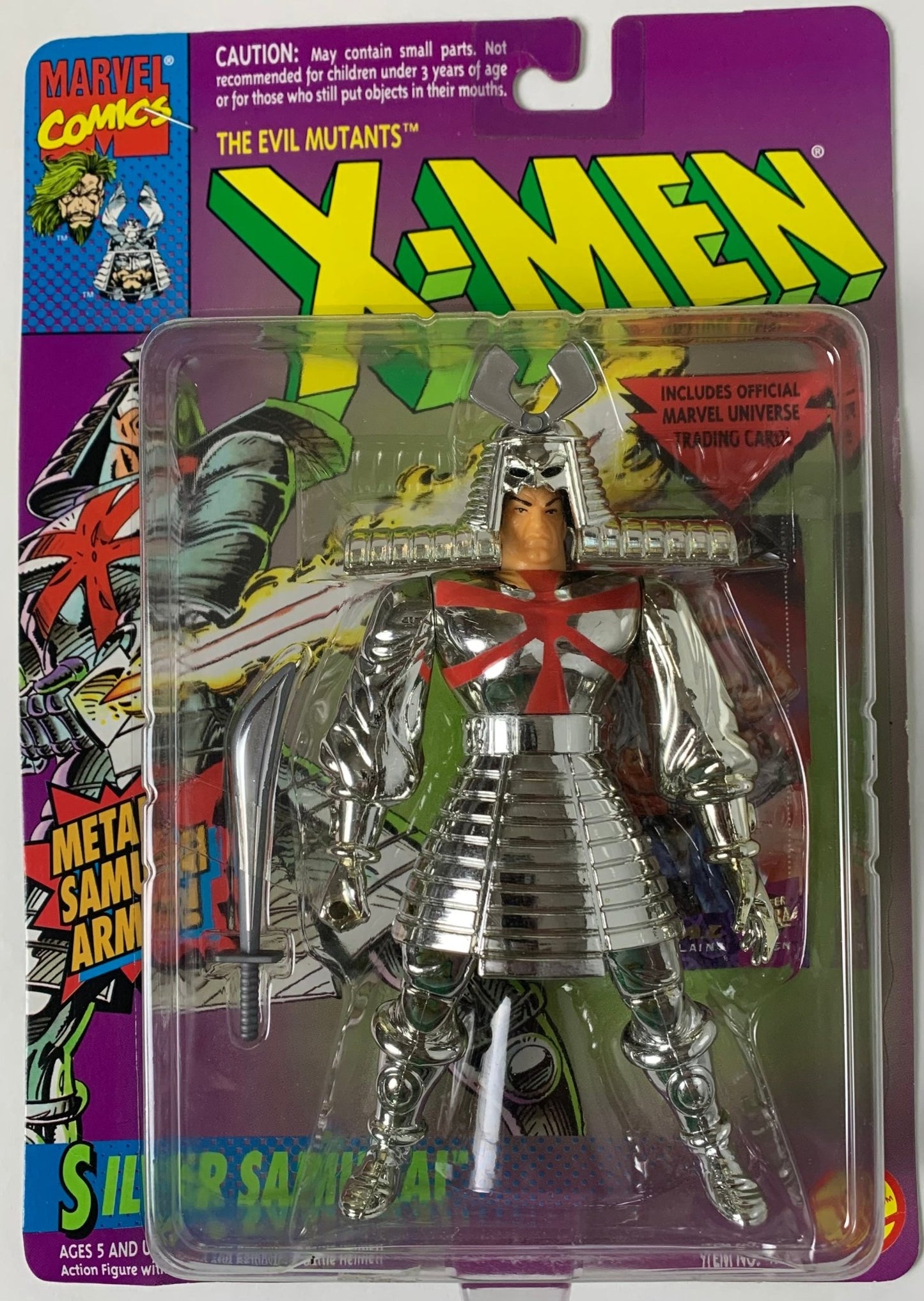 Silver Samurai from Marvel’s X-Men, 1994, Toy Biz - Jedi I Am Vintage Toys