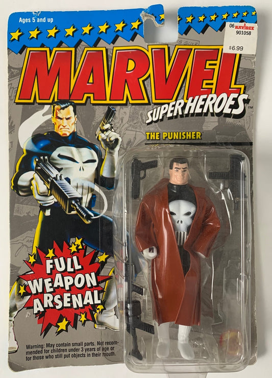 The Punisher from Marvel, 1994, Toy Biz - Jedi I Am Vintage Toys